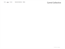 Tablet Screenshot of camelcollective.org